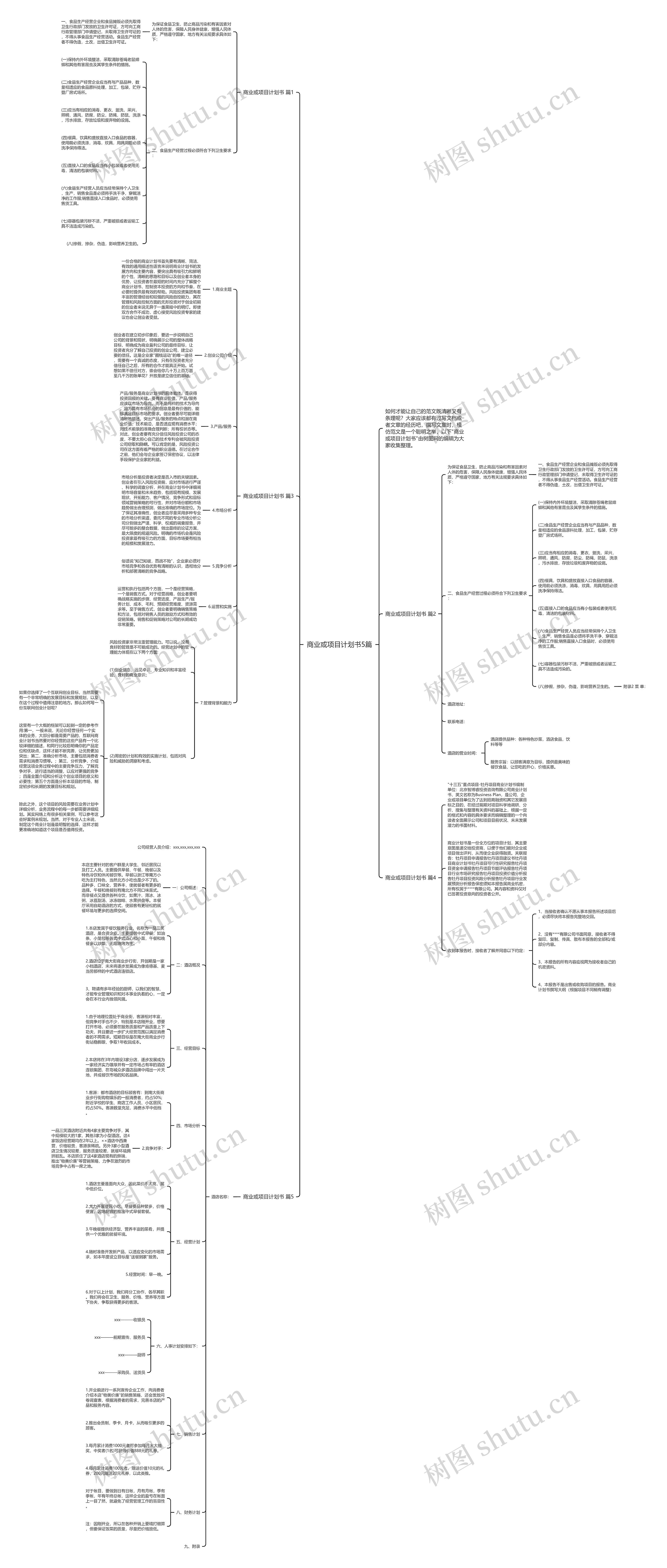商业或项目计划书5篇