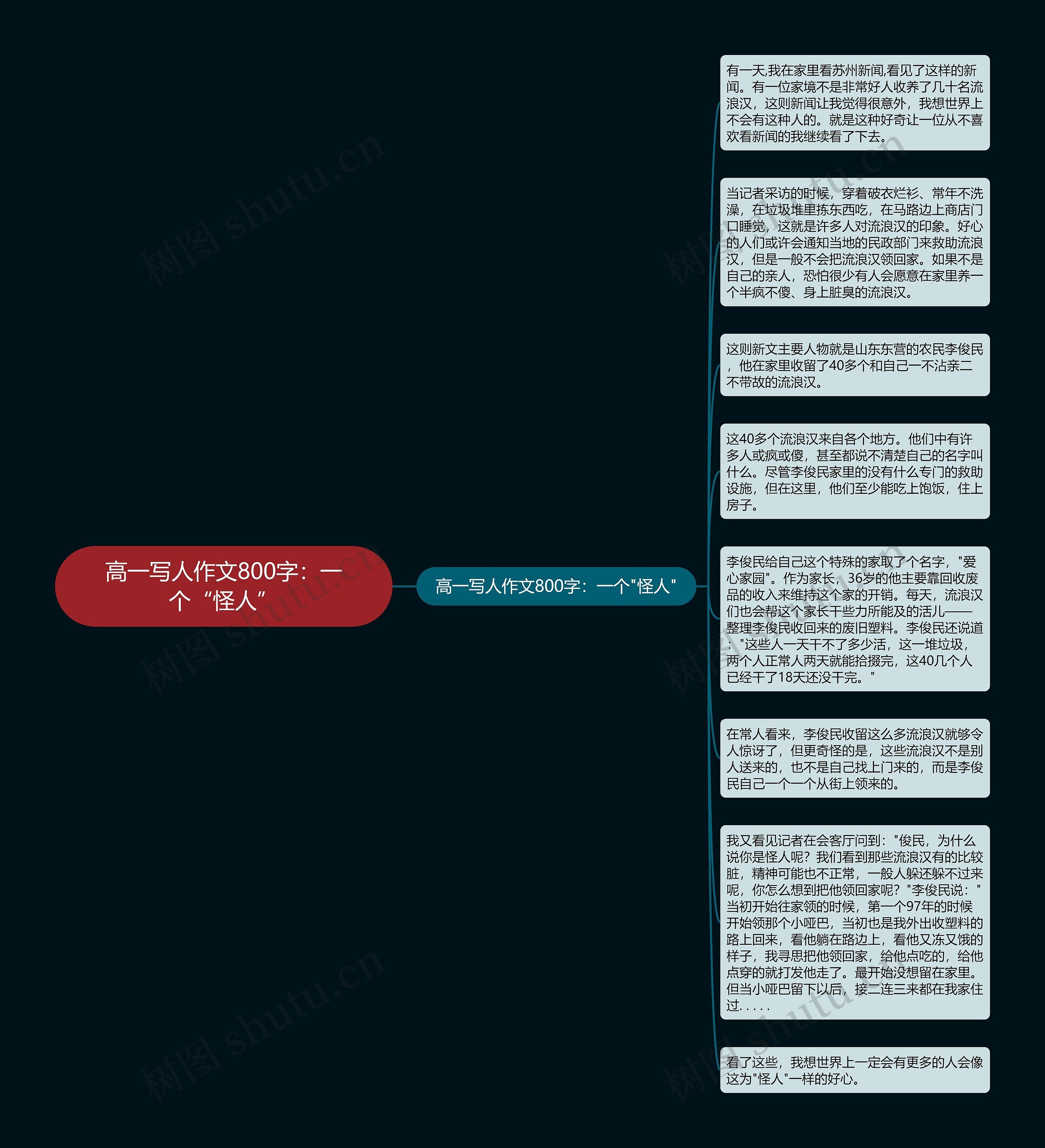 高一写人作文800字：一个“怪人”