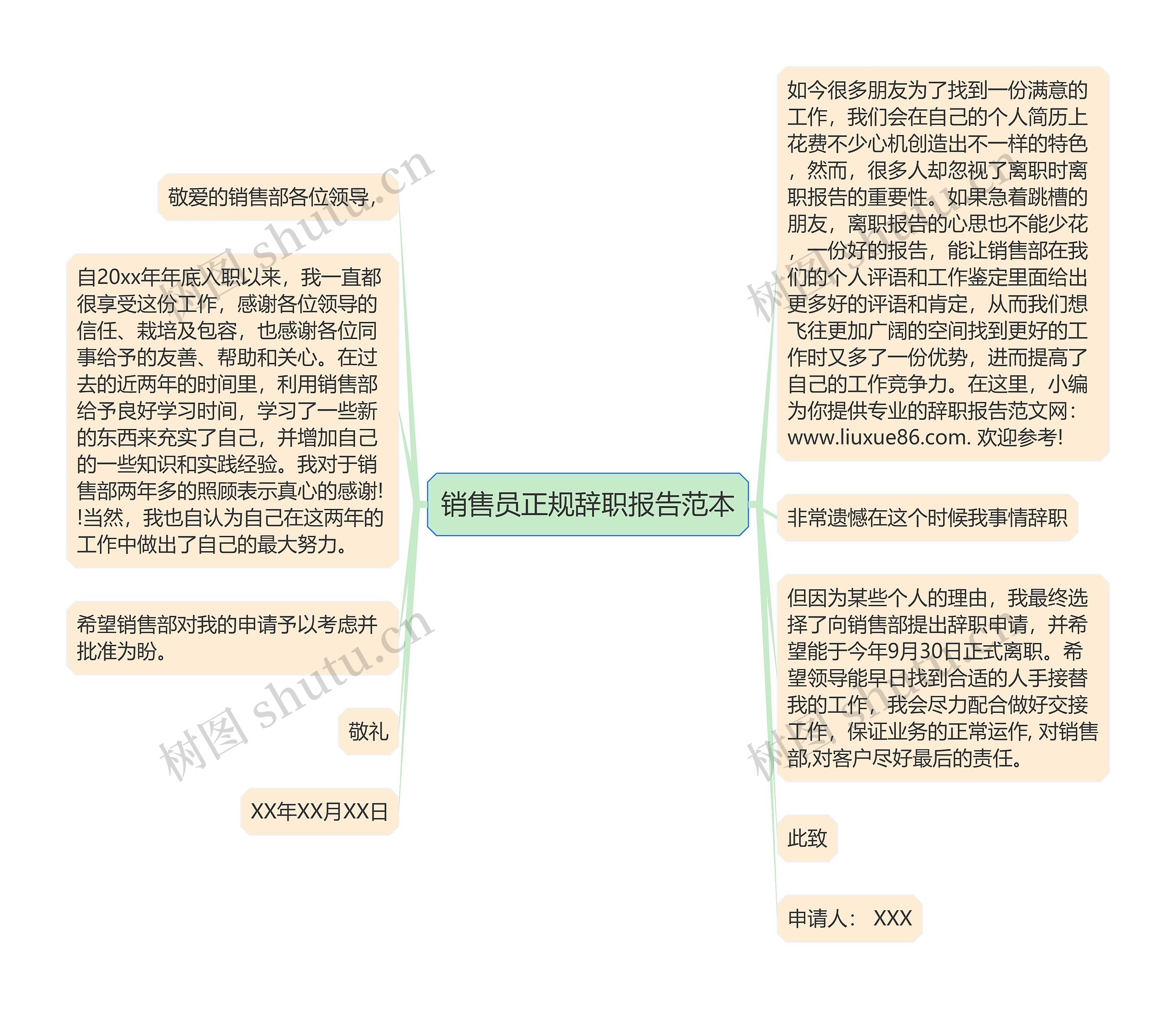 销售员正规辞职报告范本