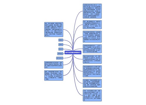 数学选择题的解题技巧思维导图
