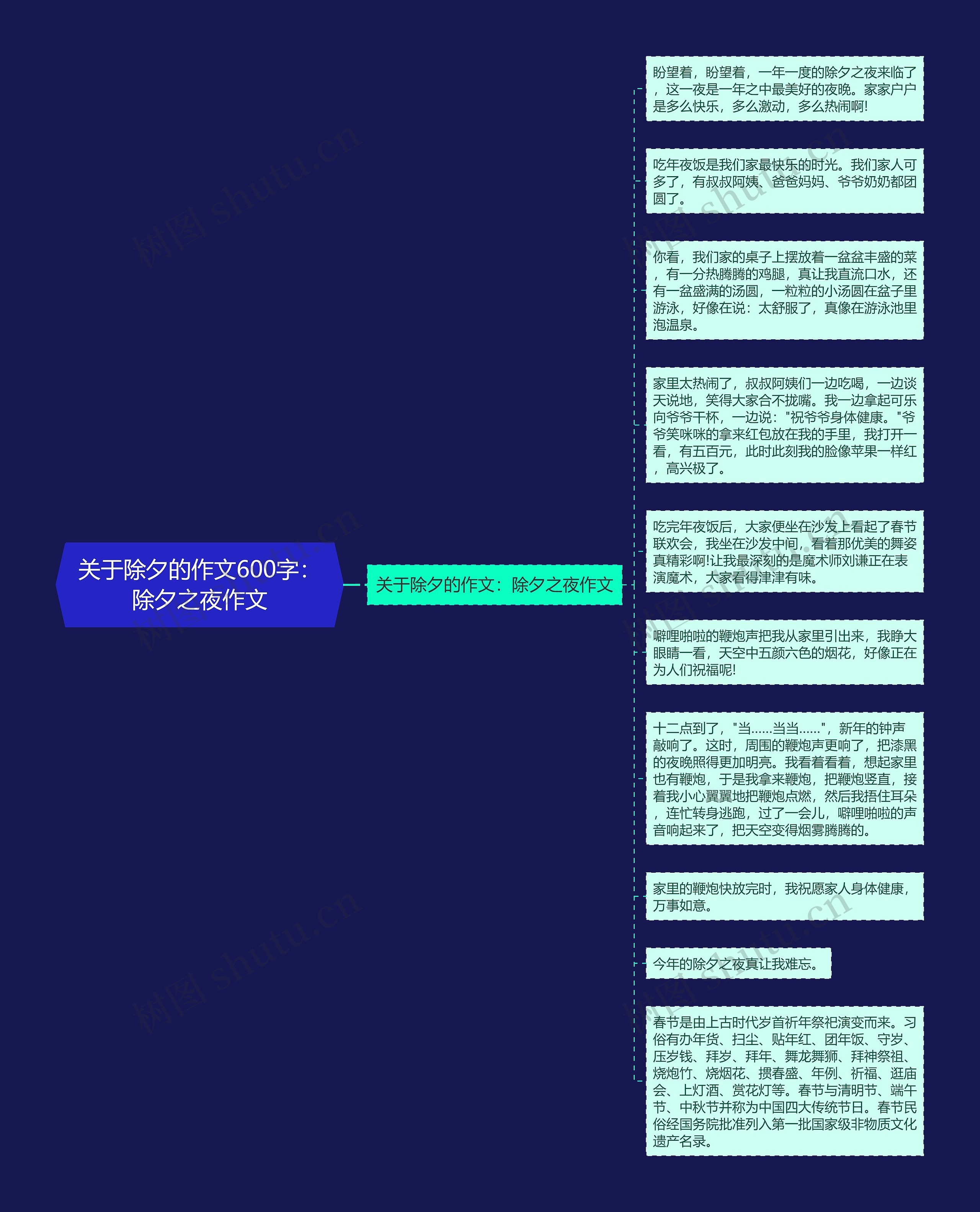 关于除夕的作文600字：除夕之夜作文
