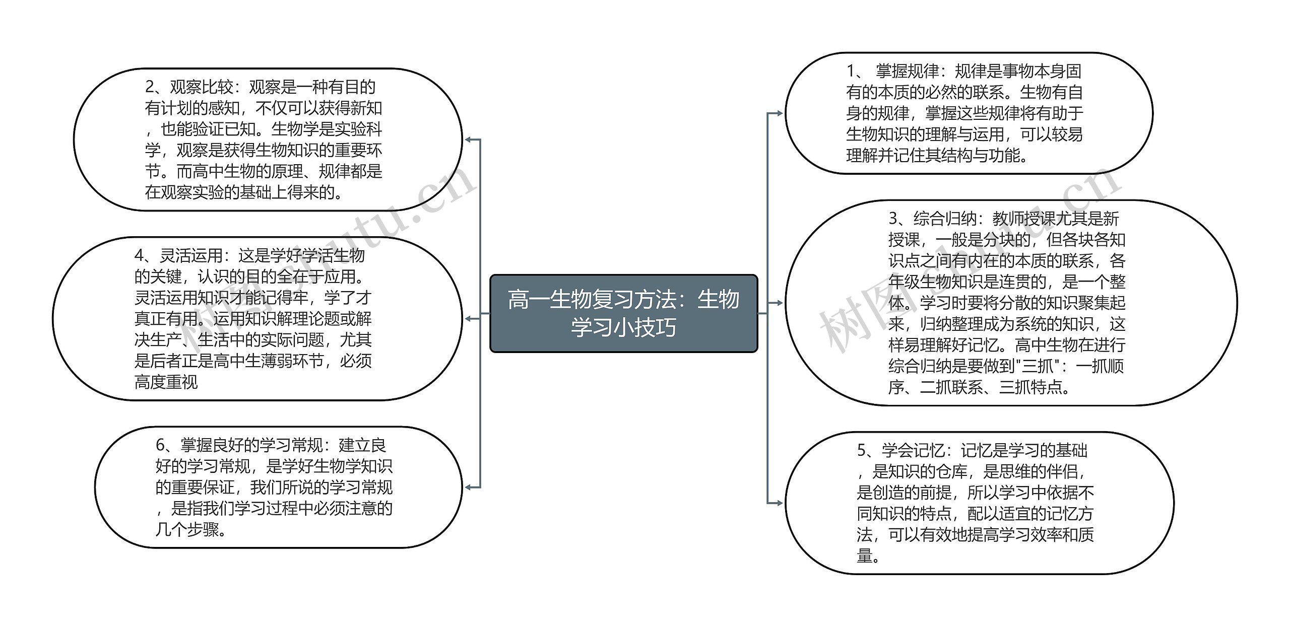 高一生物复习方法：生物学习小技巧