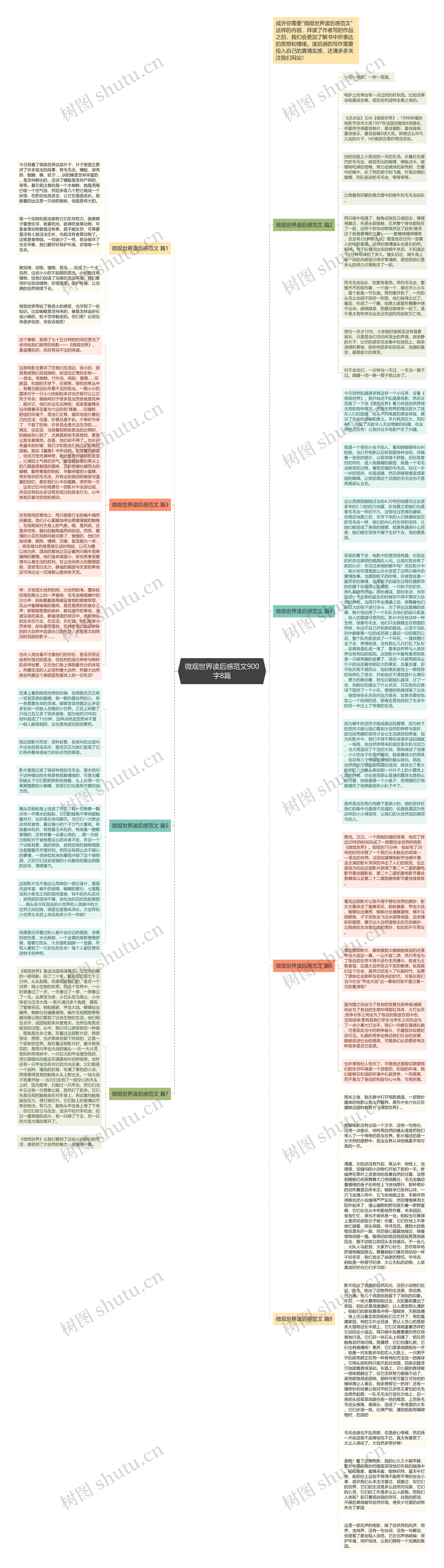 微观世界读后感范文900字8篇思维导图