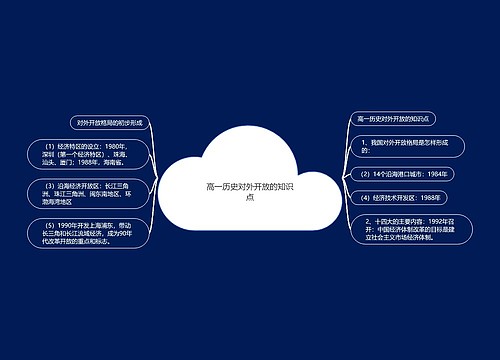 高一历史对外开放的知识点