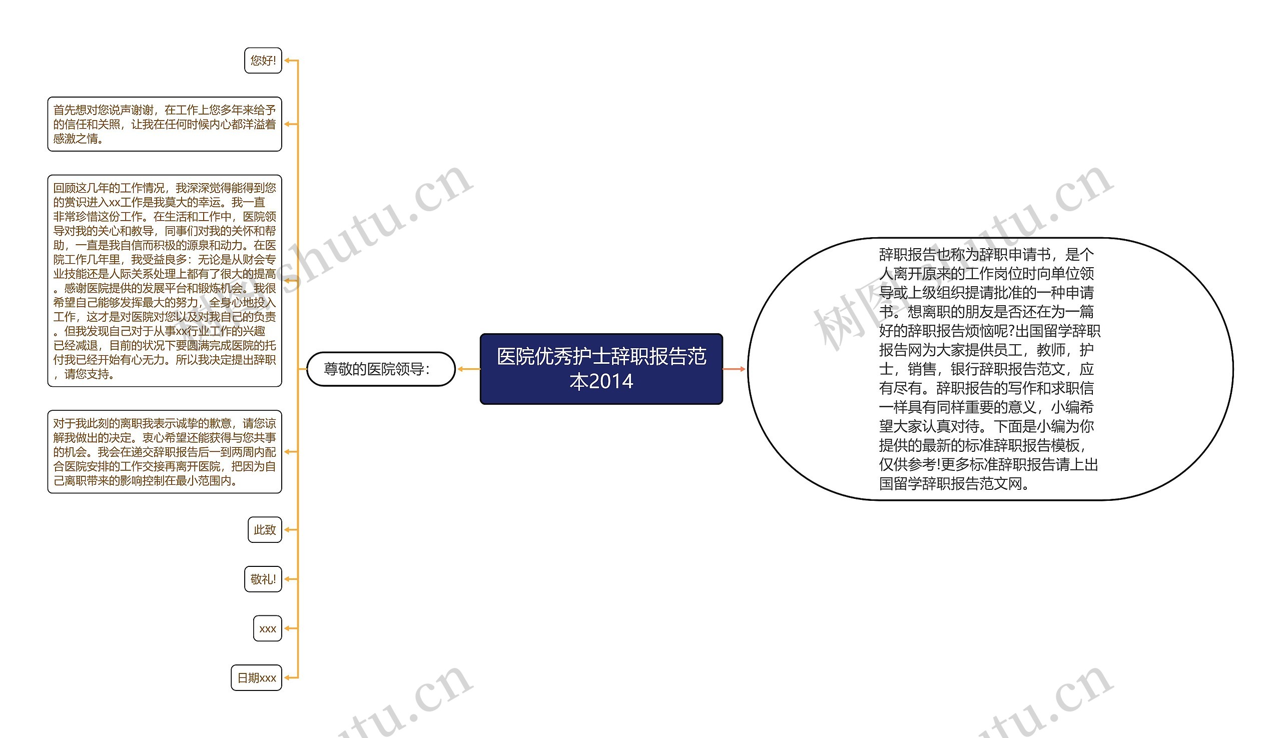 医院优秀护士辞职报告范本2014