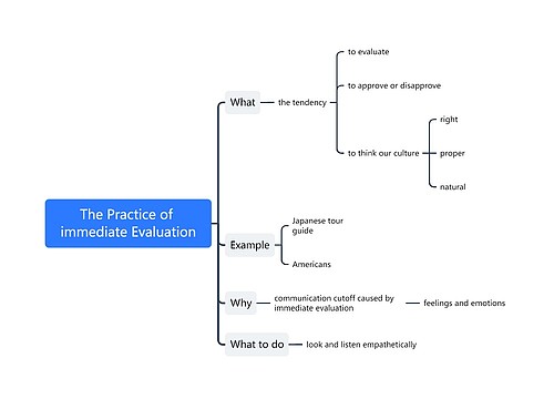 The Practice of immediate Evaluation