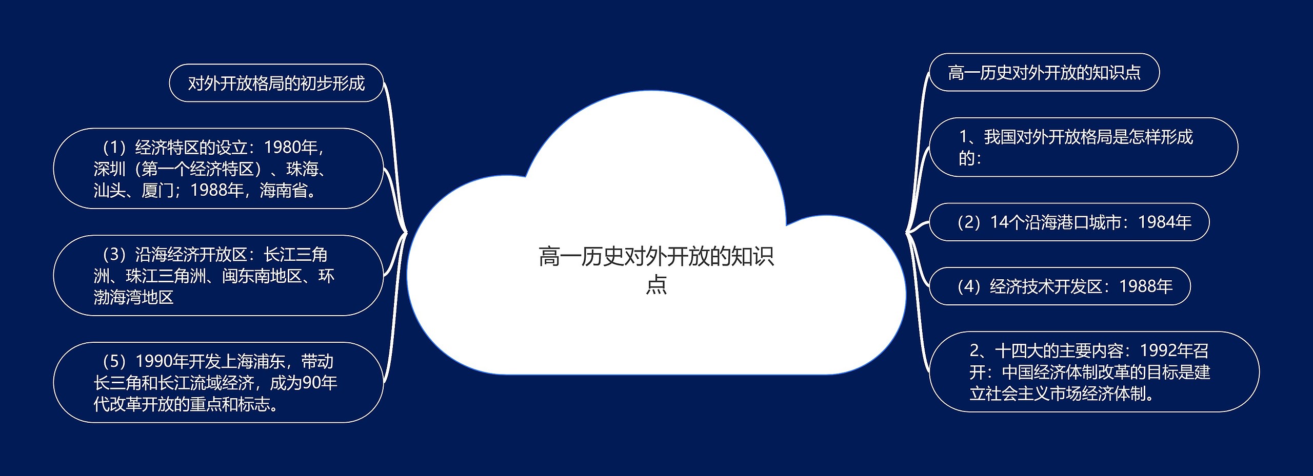 高一历史对外开放的知识点