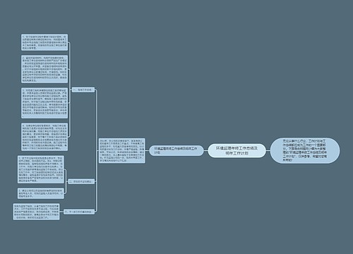 环境监理年终工作总结及明年工作计划