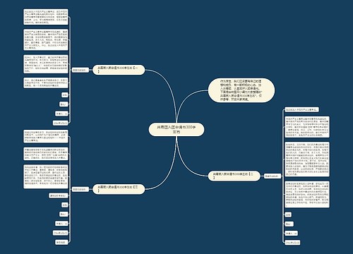 共青团入团申请书300字左右