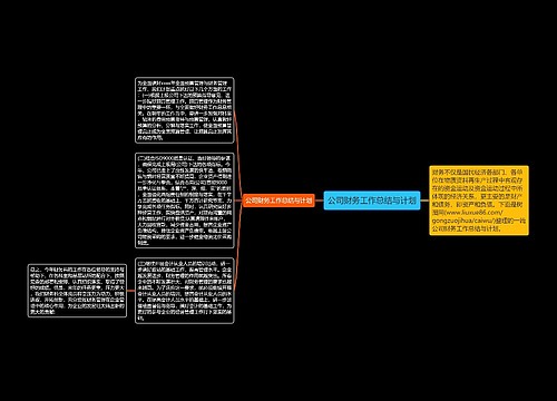 公司财务工作总结与计划