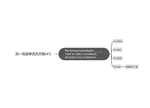 高一英语单词天天看(41)