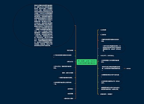 高一地理：必修一知识点之自然地理环境的整体性