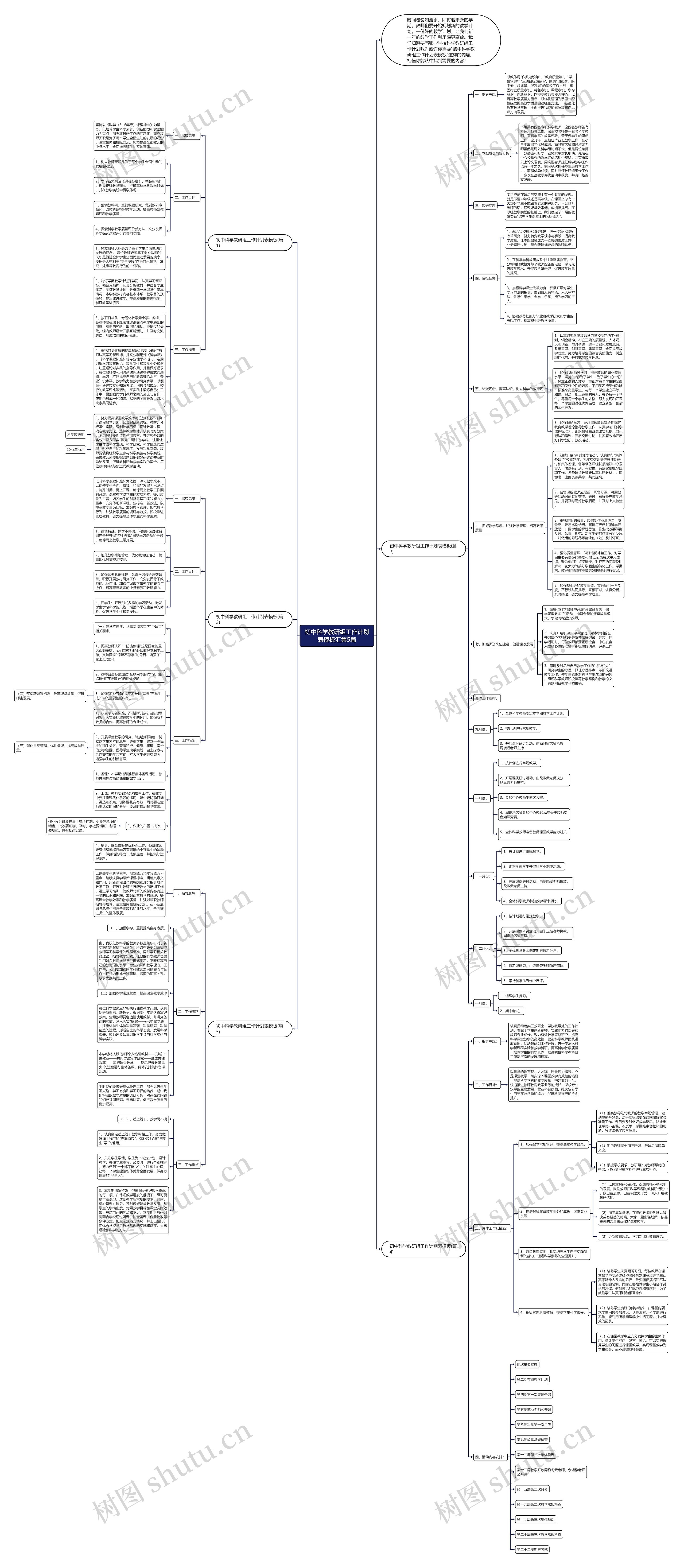 初中科学教研组工作计划表模板汇集5篇