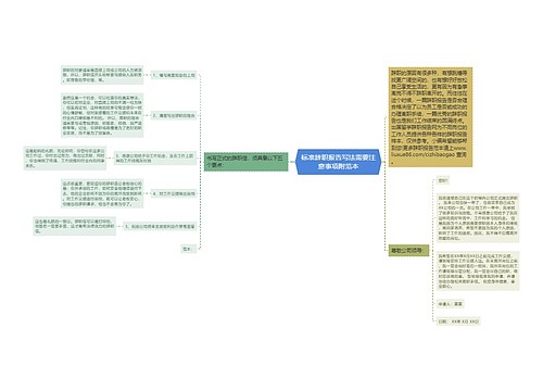 标准辞职报告写法需要注意事项附范本