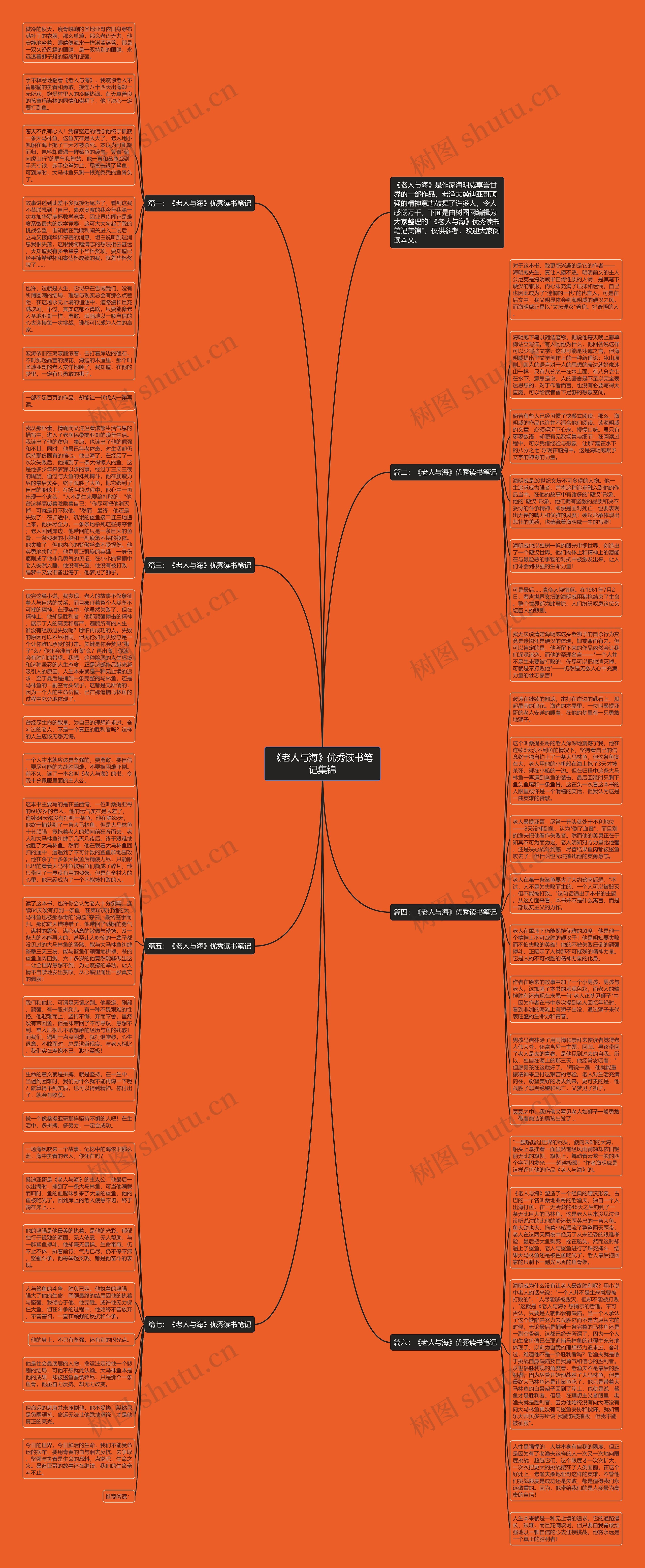 《老人与海》优秀读书笔记集锦