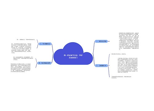 高一历史复习方法：学好历史的窍门