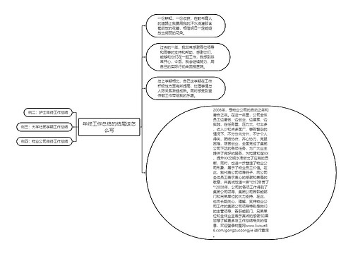 年终工作总结的结尾该怎么写