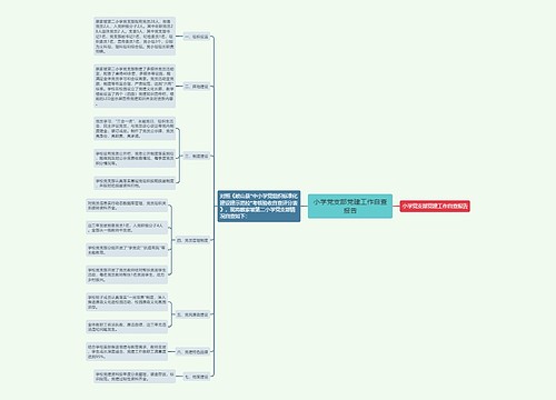 小学党支部党建工作自查报告