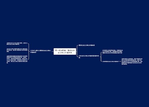 高一政治教案：建设社会主义核心价值体系