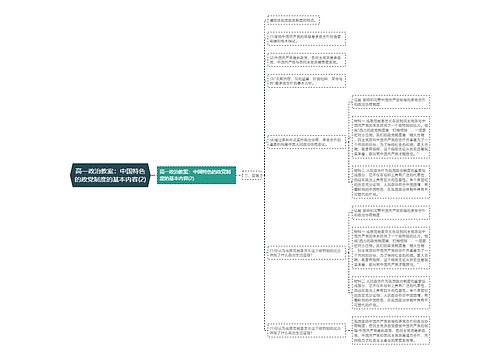 高一政治教案：中国特色的政党制度的基本内容(2)