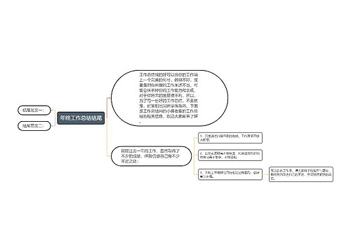 年终工作总结结尾