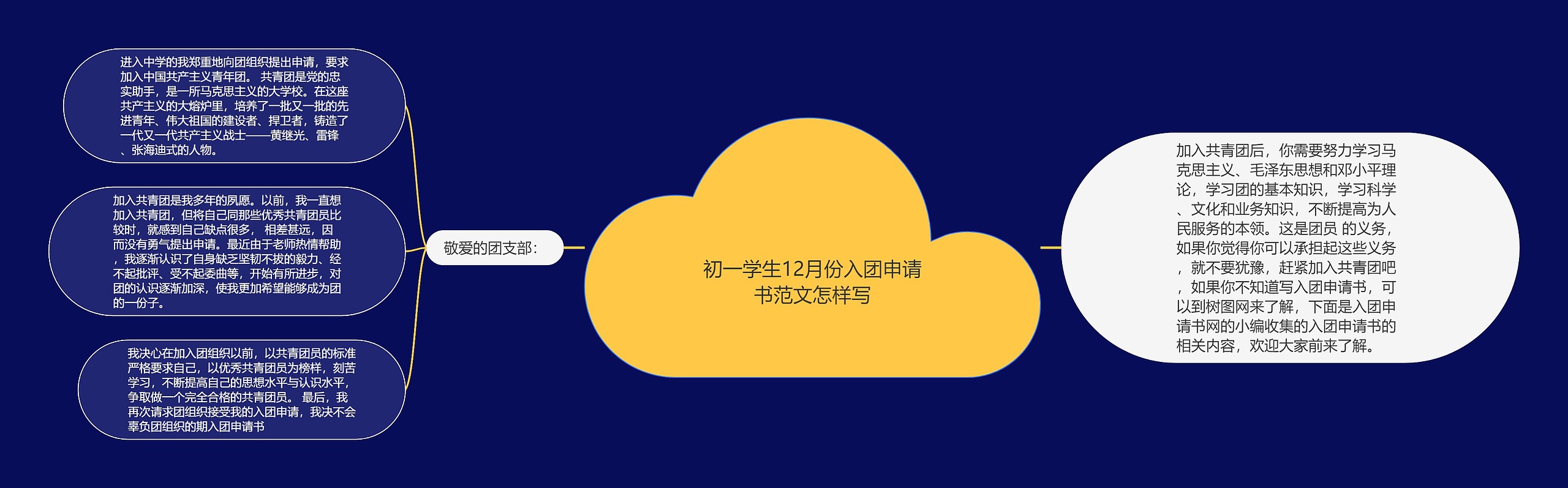 初一学生12月份入团申请书范文怎样写