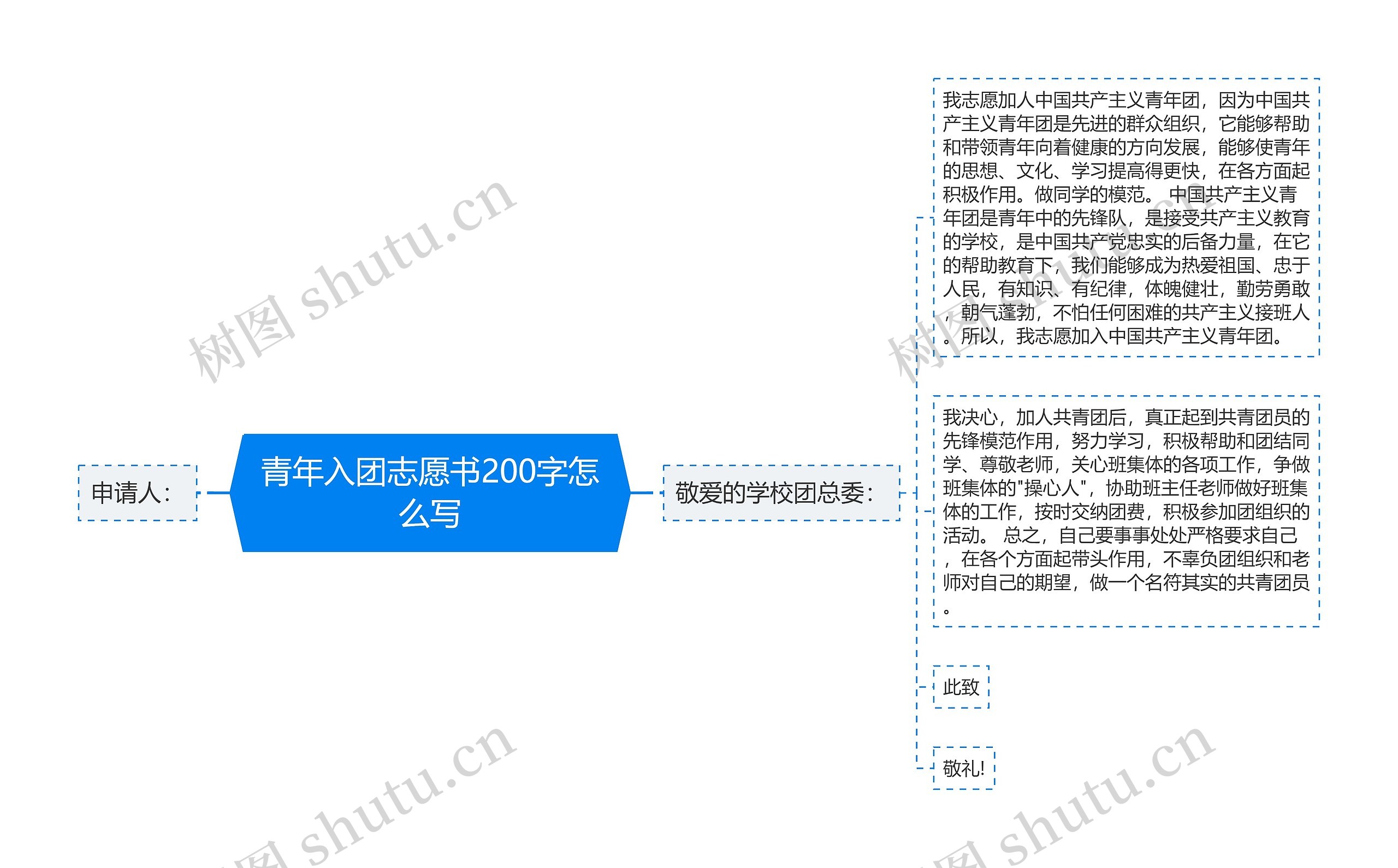 青年入团志愿书200字怎么写