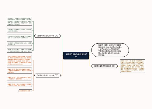 《简爱》读后感范文200字