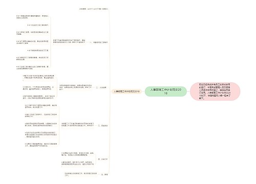 人事部周工作计划范文2018