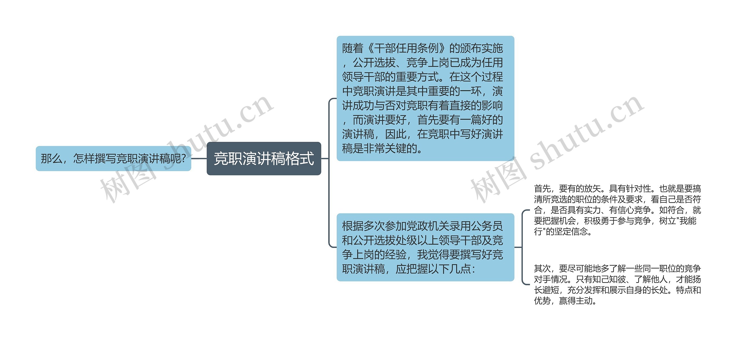 竞职演讲稿格式