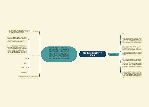 检讨书300字反省自己工厂失误