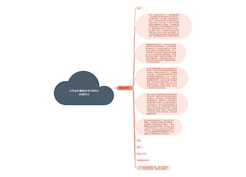 大学生作弊检讨书1000字反省自己