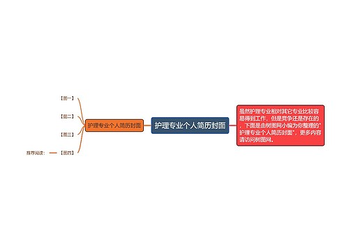 护理专业个人简历封面