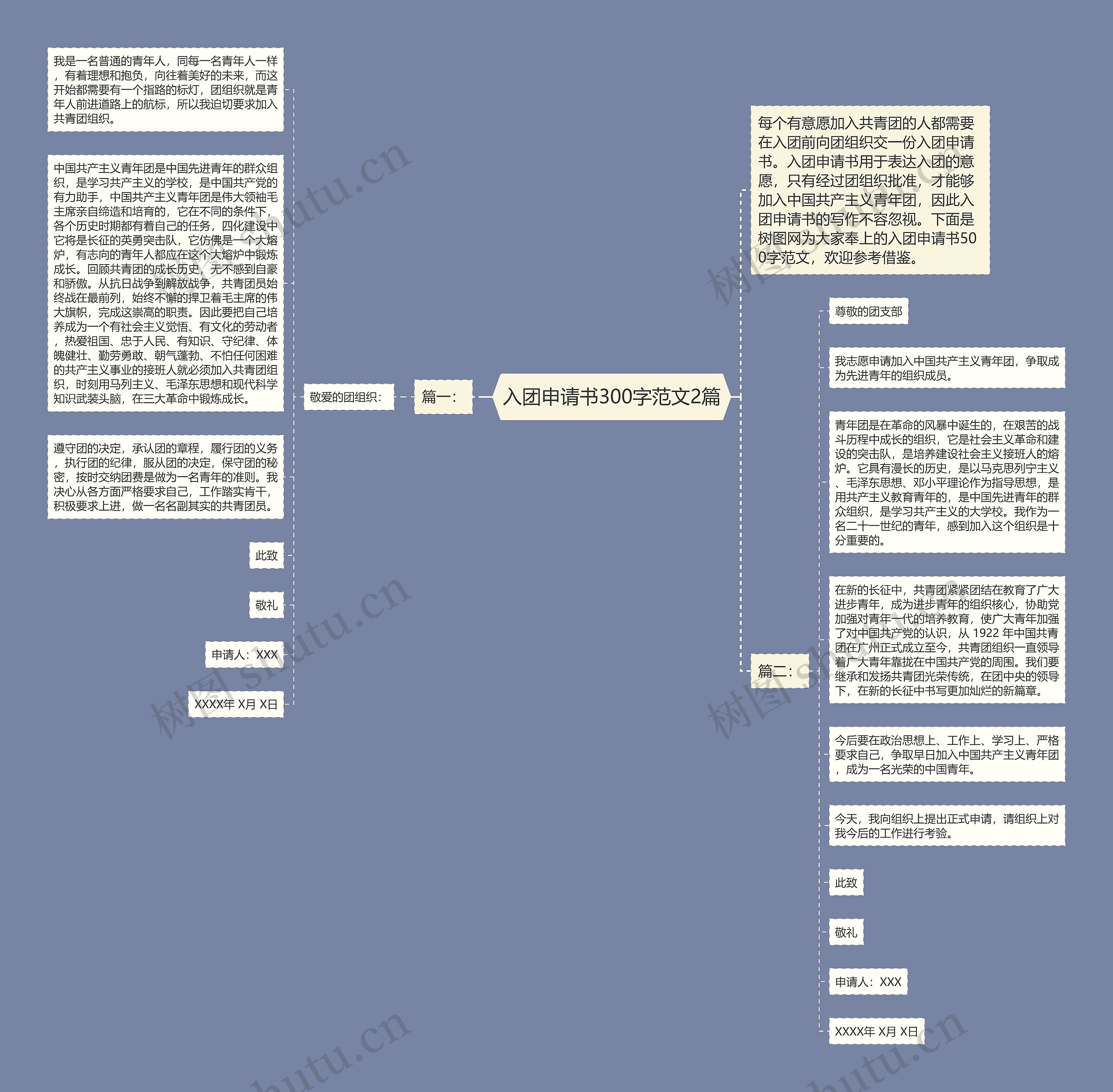 入团申请书300字范文2篇