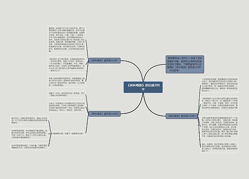 《森林唱游》读后感200字