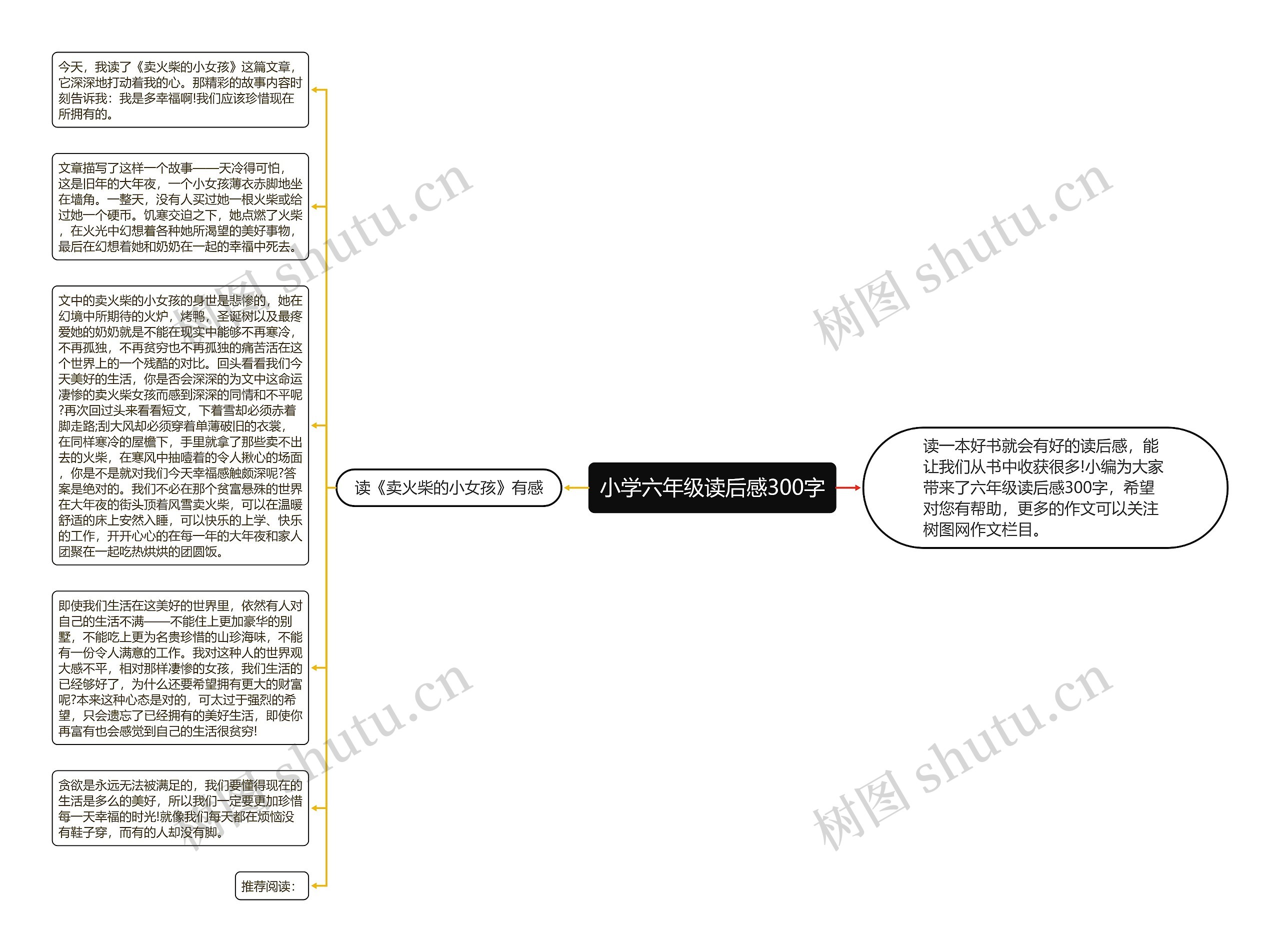 小学六年级读后感300字