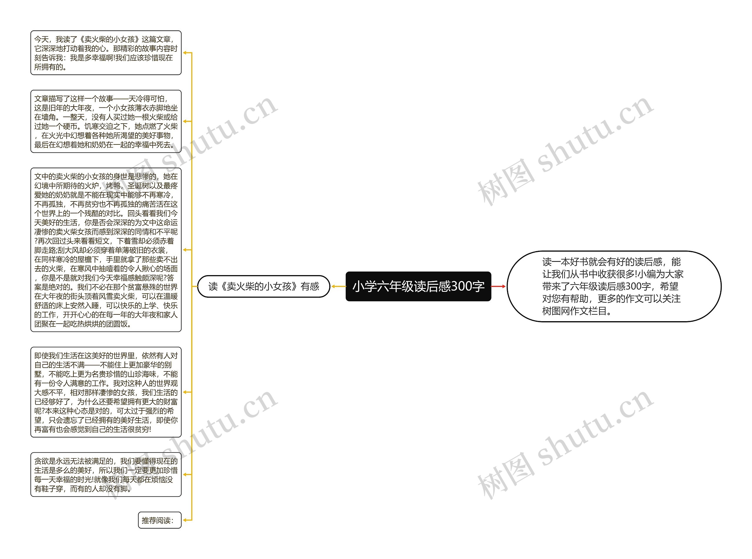 小学六年级读后感300字