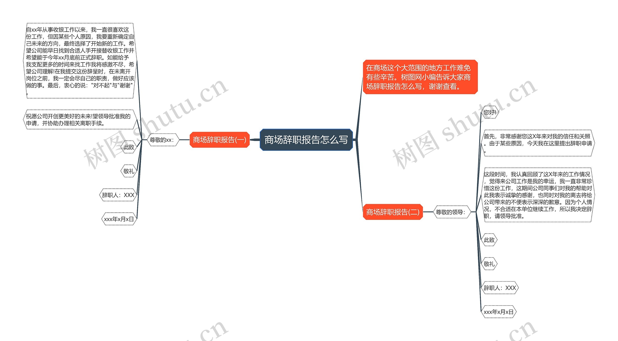 商场辞职报告怎么写