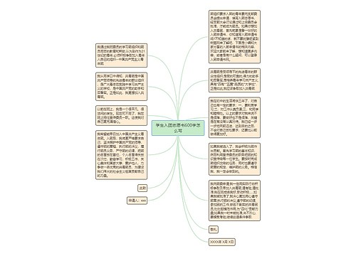 学生入团志愿书600字怎么写