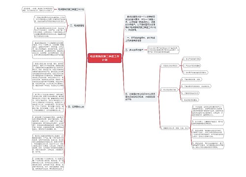 电话营销员第三季度工作计划