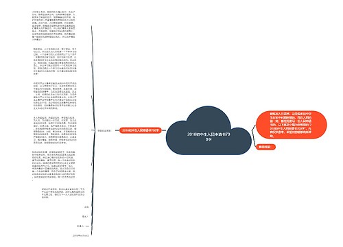 2018初中生入团申请书700字