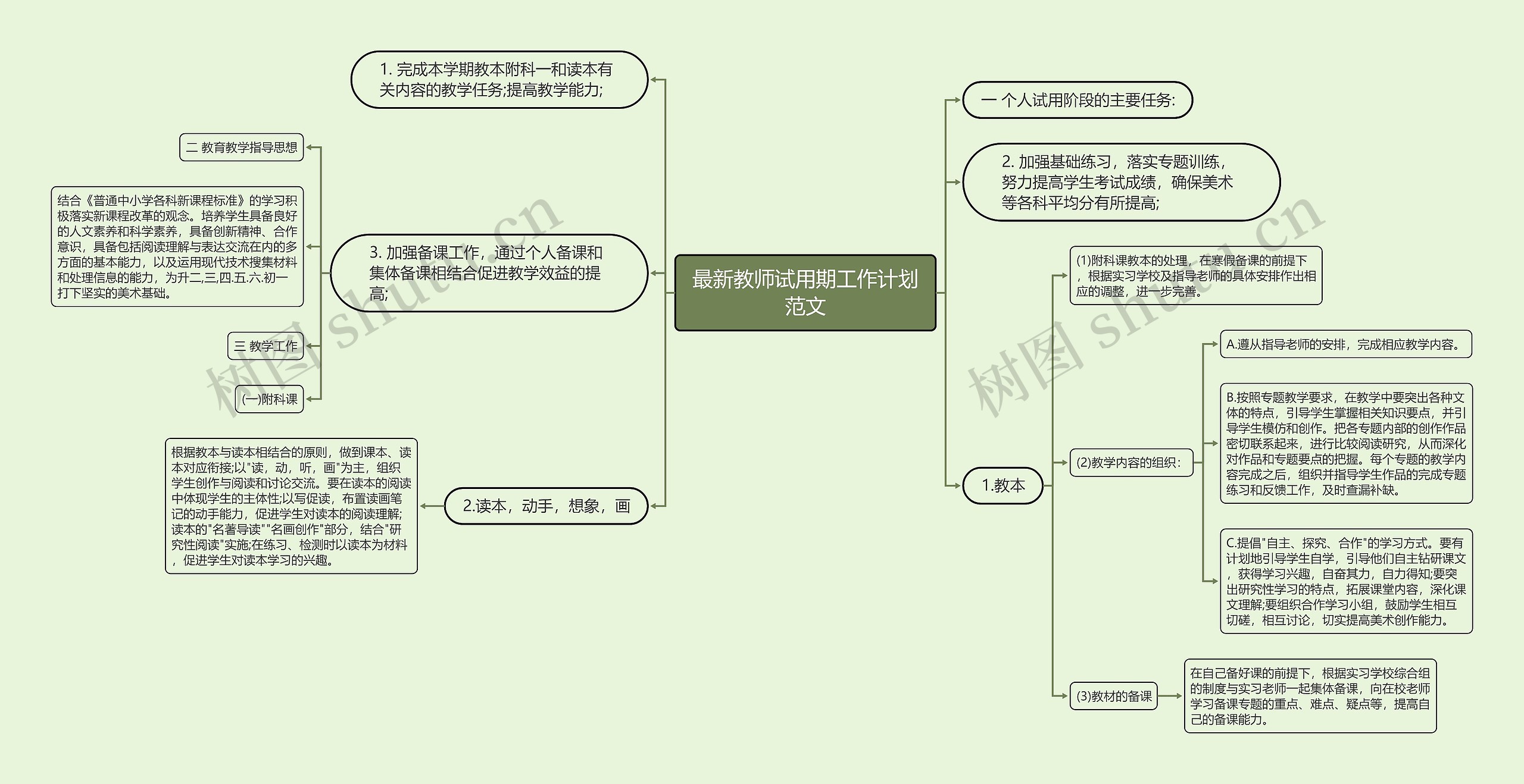 最新教师试用期工作计划范文