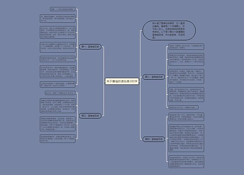 关于雷锋的读后感300字