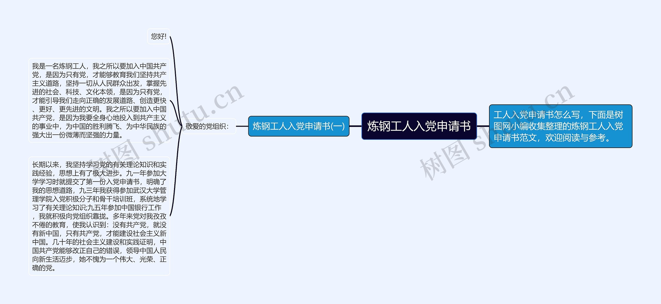 炼钢工人入党申请书