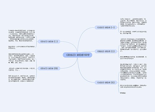 《昆虫记》读后感100字