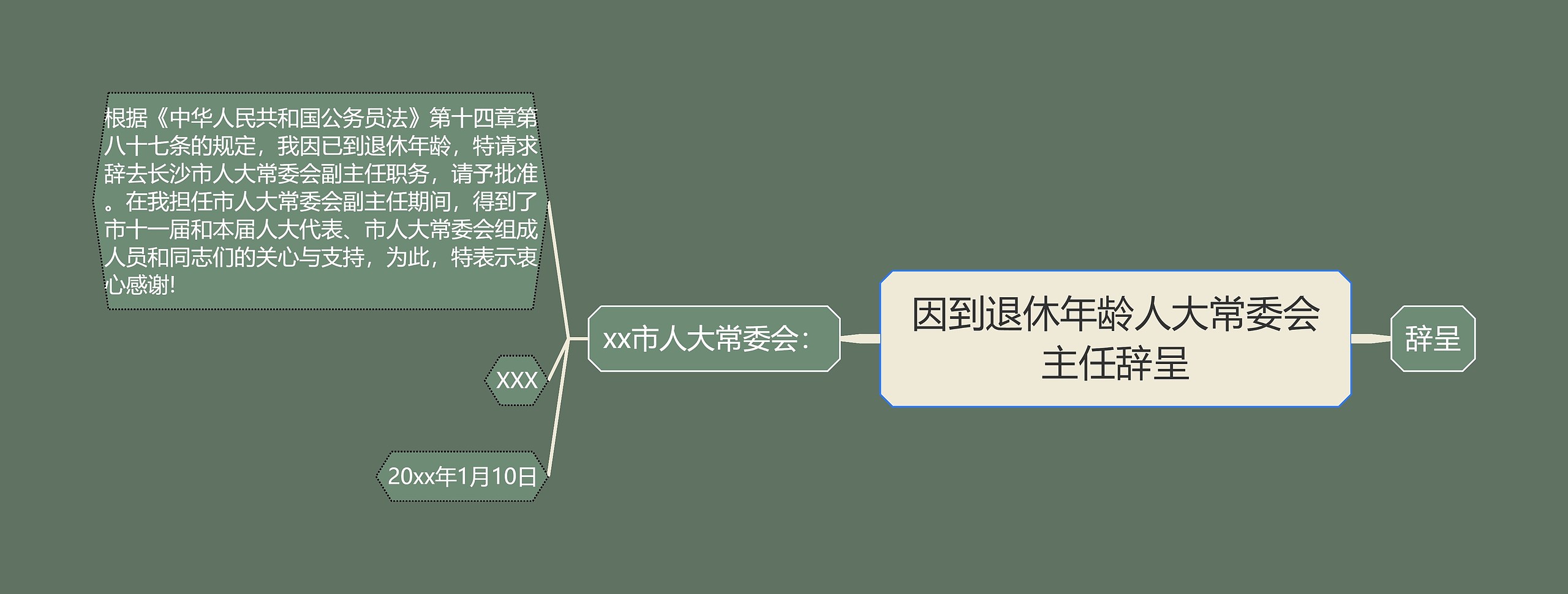 因到退休年龄人大常委会主任辞呈