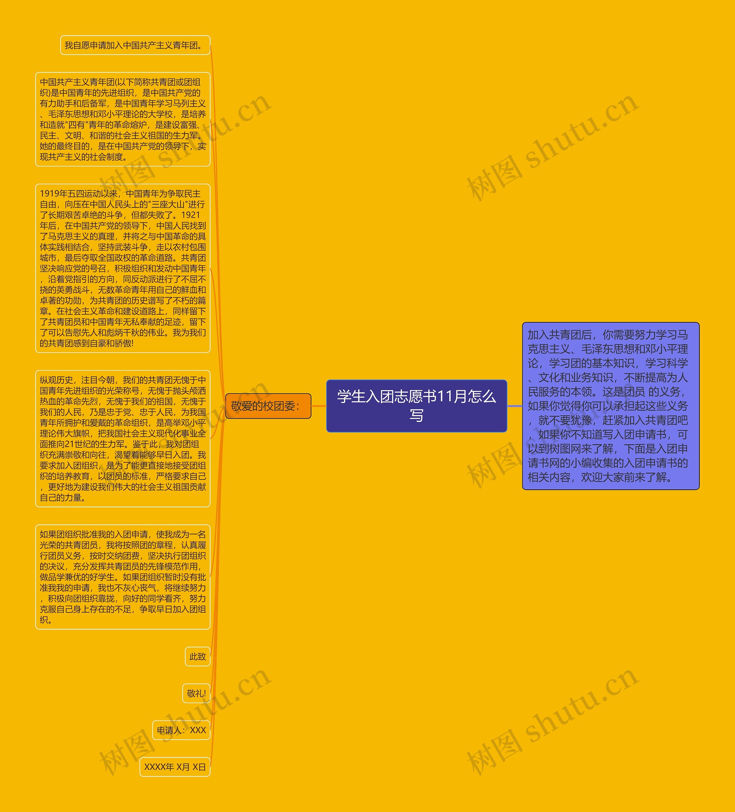 学生入团志愿书11月怎么写