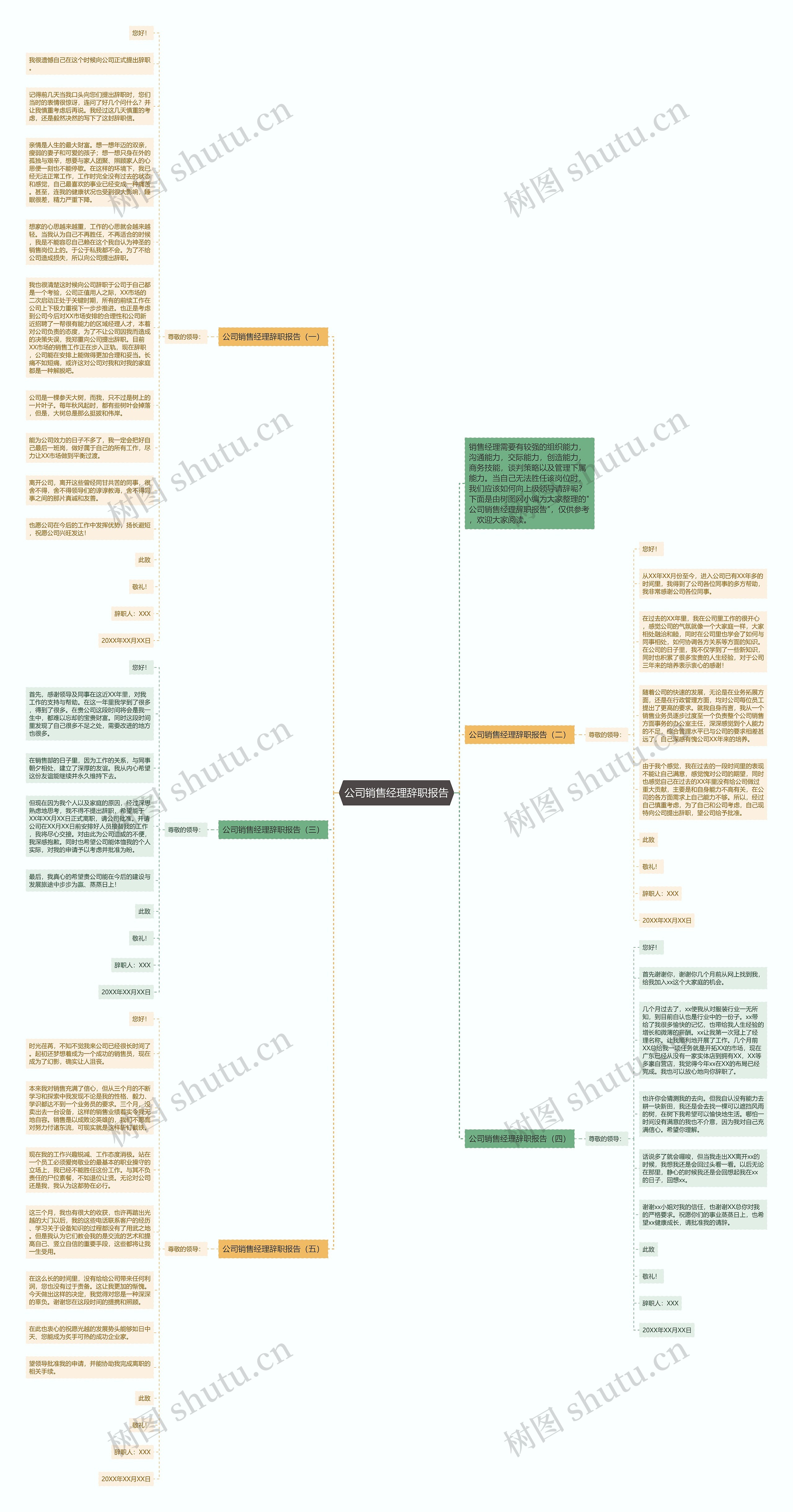 公司销售经理辞职报告