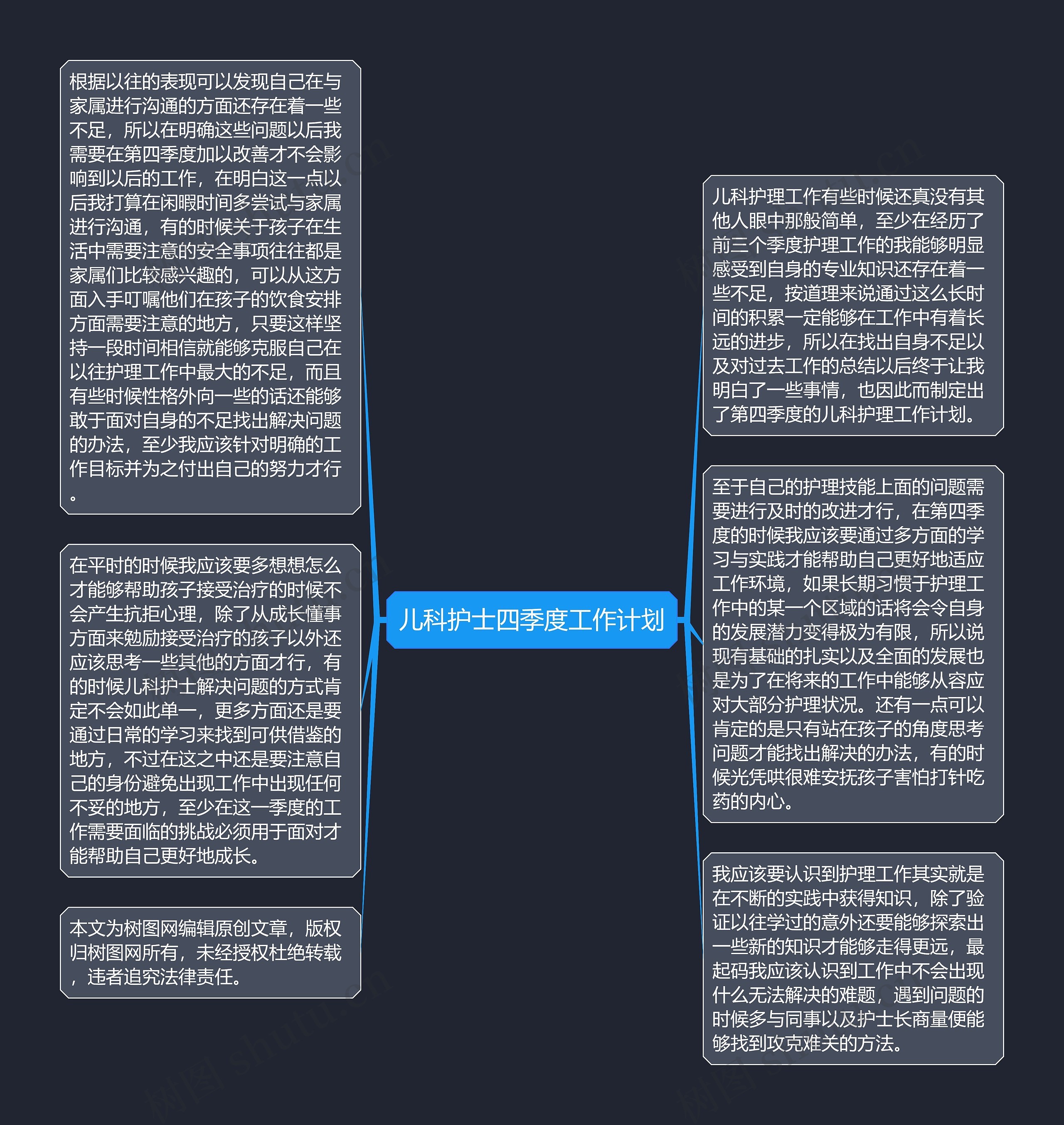 儿科护士四季度工作计划