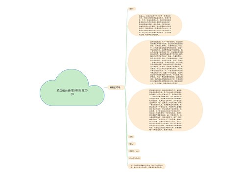 酒店前台接待辞职报告2020